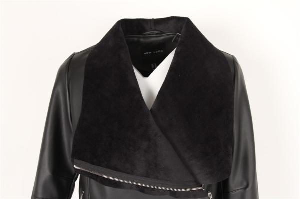 Ladies Cool leather jacket, Women's Bomber Leather jacket, bonded fur, hot popular