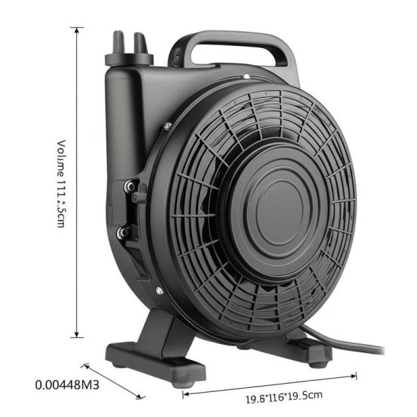 Powerful Inflatable Air Blower Fan for Inflatable Bounce Houses Volume 19.8*11.6*19.5cm 0.00448M3