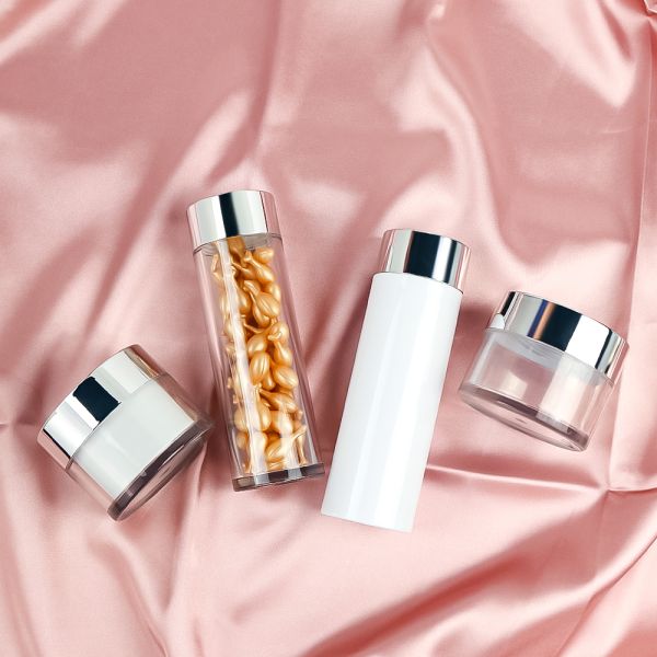 Thick Wall Luxury Look Foam Pump Bottle Set - Customizable Cosmetic Bottles for Skincare Brands