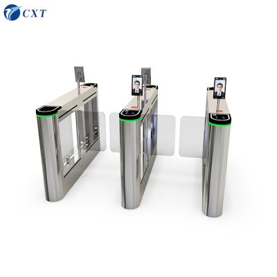 QR Code Speed Gate Turnstile 304 Stainless Steel High Tech Channel 200