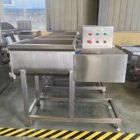 Machine de mélangeur de farce de viande commerciale à haut rendement pour usine de transformation de viande