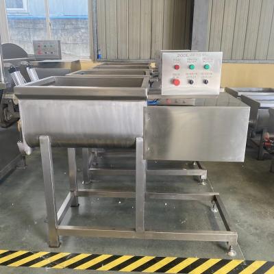 Máquina de mezcla de relleno de carne comercial de alta eficiencia para plantas de procesamiento de carne