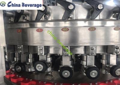 Filling Sealing Aluminum Canning Machine , Aluminum Can Manufacturing Equipment Carbonated Drink