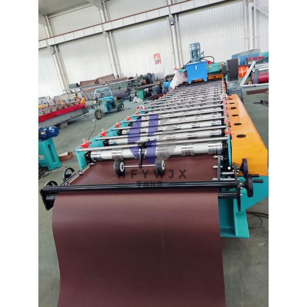 High Precision 1020 Glazed Tile Roll Forming Machine With 16 Rows 4-6M/Min Forming Speed