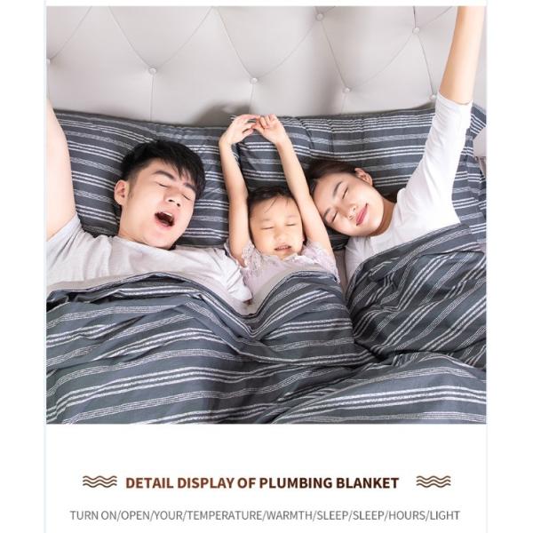 Electric Warmth Water Mat Heating Blanket for Bed Installation 1800*1800*1 Dimensions