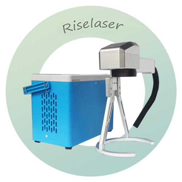 携帯用20w繊維レーザーの印機械金属の彫版機械