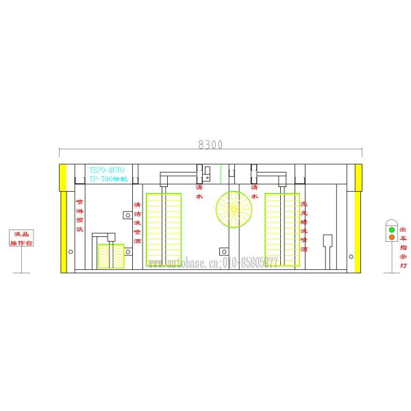 new tunnel car wash machine in tepo-auto
