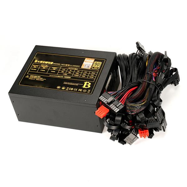 100% Brand New And High Quality Power Supply 1650W Ultra-High Power ConversionEfficie ATX PC Computer Power Supply Wholesale