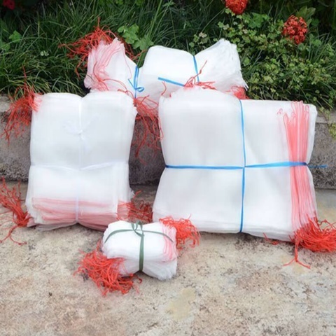 90x50cm Plastic Nylon Garden Netting Bags Reusable And Packaging