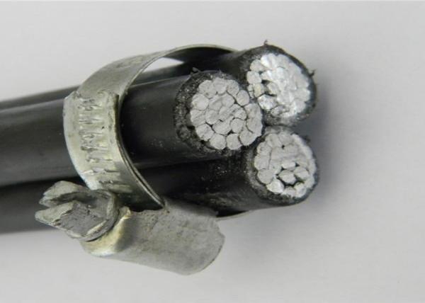 Periwinkle Aluminum Triplex Underground Cable Abc Cable With ACSR Neutral Wire