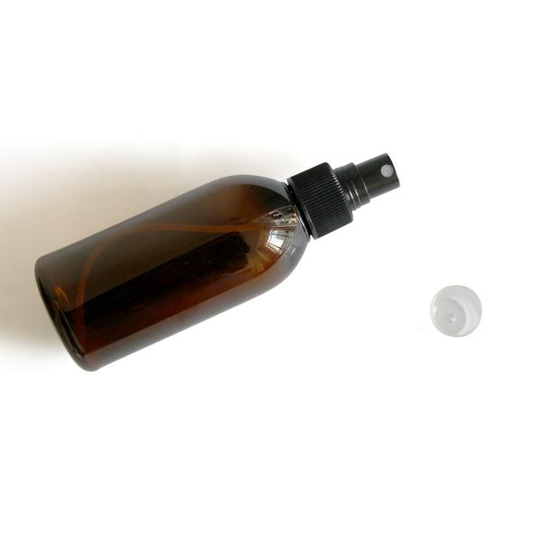 Beautiful Amber Plastic Spray Bottles / Essence Water Plastic Spray Bottles 100ml