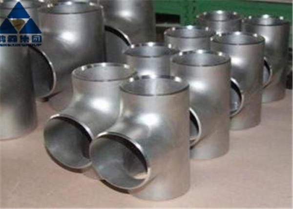 316L 8inch SCH40 forjou os encaixes de tubulação de aço galvanizou a diminuição do T lustrado