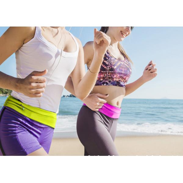 Ultra-thin invisible mobile phone multi-functional fitness outdoor waterproof high stretch belt waist bag