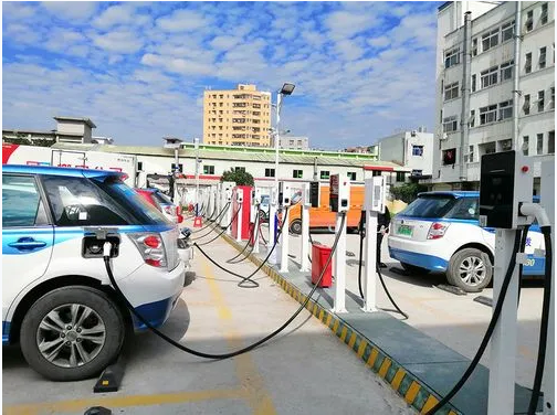 11kw Wall Mounted / Vertical Charging Pile Electric Car Charger Multi-Purpose