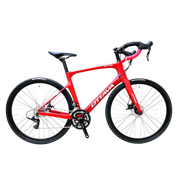 Fornecer 700 * 25c Carbon Road Bike com 2x11 velocidades e freio hidráulico ZOOM