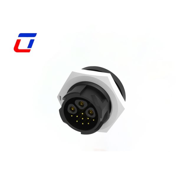 M19 Outdoor Waterproof Connector Manufacturer 3 Pin 9 Pin Gold Plated Quick Connector