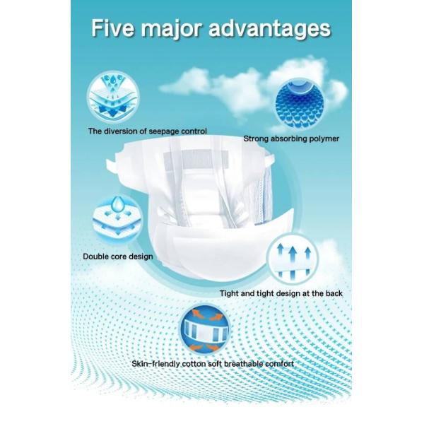 Мягкая Unisex устранимая взрослая тяга пеленки вверх задыхается анти- утечка Breathable