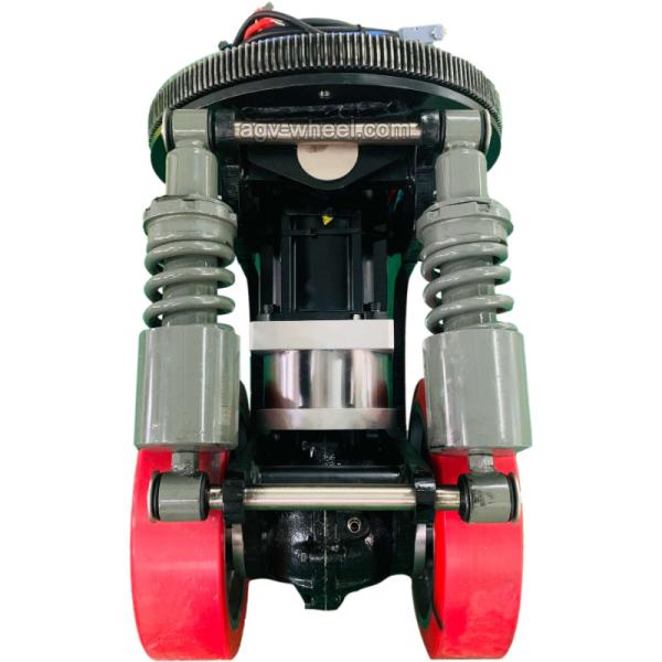 Integral Damping Impco 10Inches AGV Drive Wheel Sinolift Noblelift Rubber Wagon Wheels