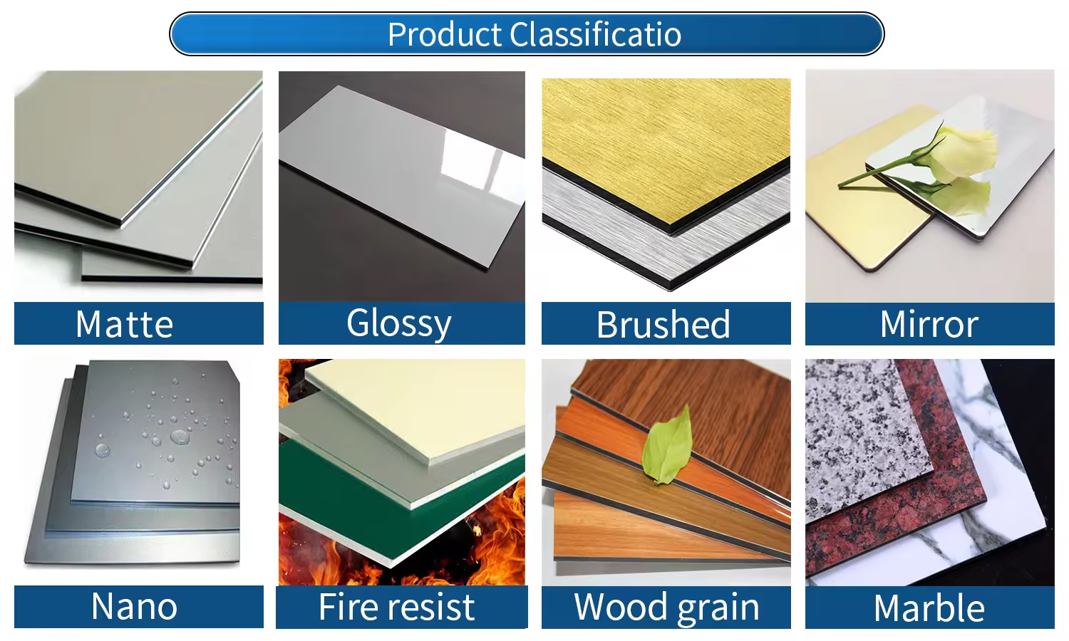 Senior Cherry Aluminum Composite Panel 4x8 1.22X2.44m Aluminum  Mesh Sheet