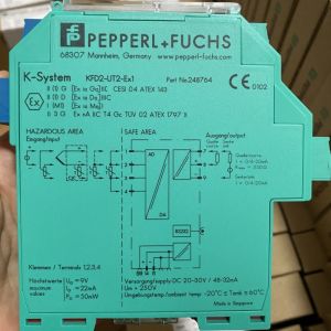 Pepperl+Fuchs Safety Barrier KFD2-UT2-EX1 1 Channel Isolated Barrier Zener Barrier Isolator
