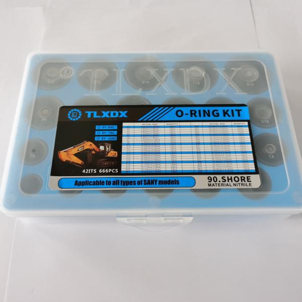 90 наборов уплотнения экскаватора колцеобразного уплотнения БЕРЕГА для SY65 SY75C SY225C SANY