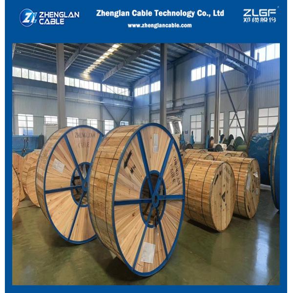 Phase Circular Stranded Rounded Compacted Aluminum Overhead Cable For Electricity Transmission