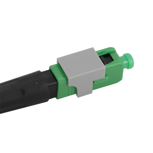 Blue Green FTTH SC UPC APC Quick Assembly Connector