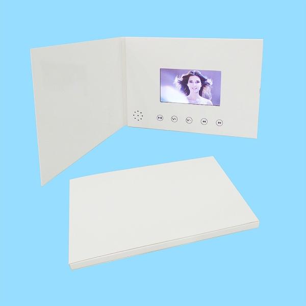 Lcd Greeting Wedding Invitation Video Card In Print Card 128-4g Memory