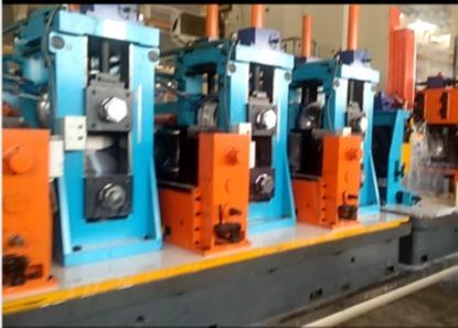 6mm Steel Square Tube Mill with Horizontal Accumulator