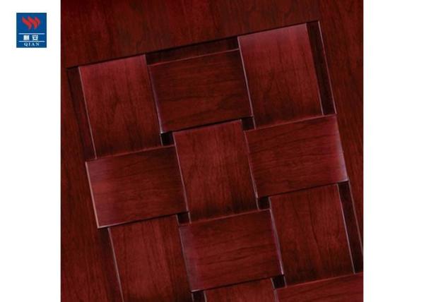 Modern Design Wooden Doors WHI UL Certification  Fire Rated Wood Door With Modelling