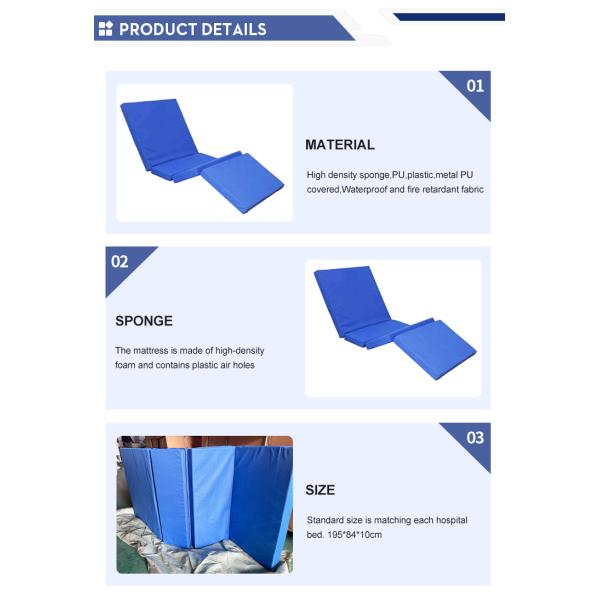 MN-M001 CE ISO Approved Flat Sponge With Waterproof Cover  Mattress