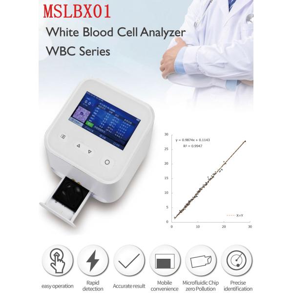 White blood cells differential counter blood cell counter machine minrey portable electronic blood cell counter