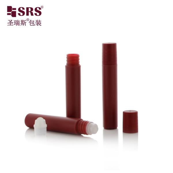 7ml Matte Frosted PP PCR Plastic Roll On Bottle For Essential Oils