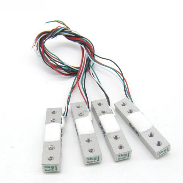Célula de carga de galga extensométrica mini electrónica de escala IP65, salida mV/V, miligramo, 0.3 kg, 1 kg, 2 kg, 3 kg