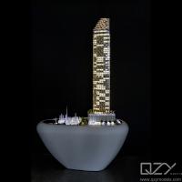 Concepto arquitectónico de escala Modelo Edificios famosos Dubai W Residencias DARGLOBAL 1/125
