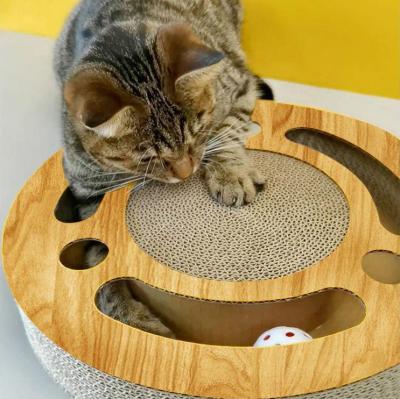 Boule de jouet de chat en bois 5,5*33 cm Style de luxe mignon pour le jeu interactif et le divertissement