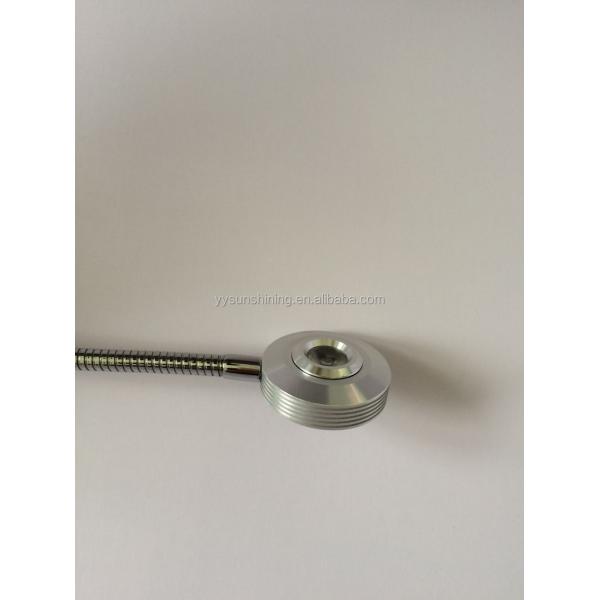 Flexible LED Bed Head Reading Light Electric Wall Mount Lamp with Aluminum Design