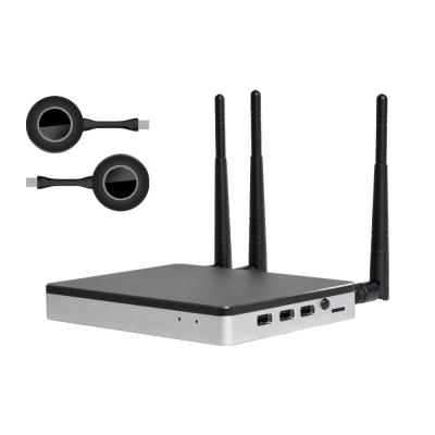 Transmissor sem fio sem fio de alumínio do sistema 30Hz 1080P HDMI da apresentação 4k