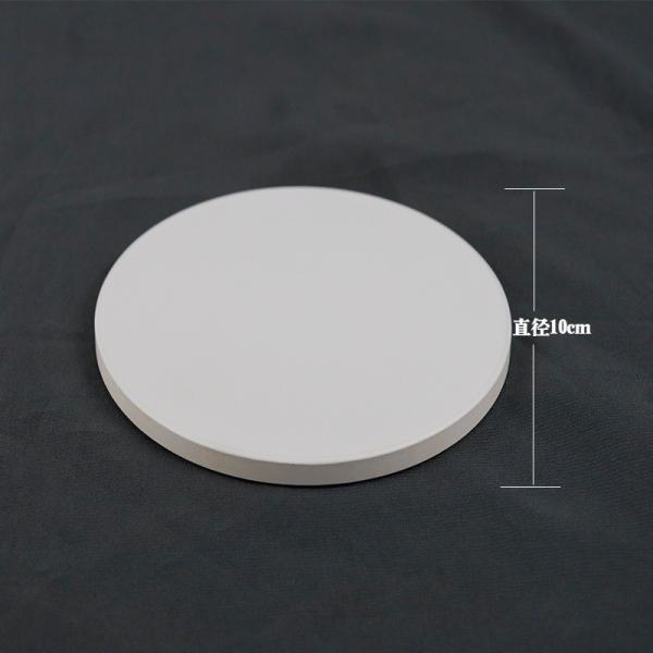 Blank Coated Round Shape Sublimation Ceramic Coaster For Sublimation Printing