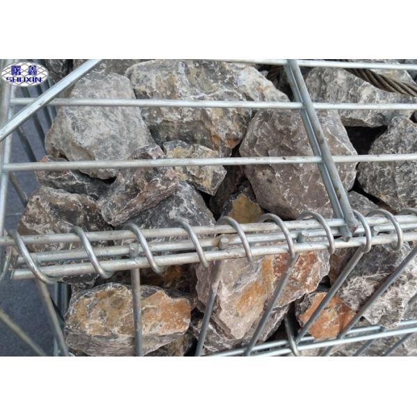 На открытом воздухе сваренная сетка Габионс/гальванизировала доставку корзины стены быструю