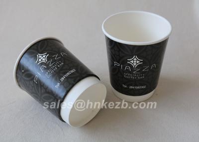 PE Coated Single Wall Custom Printed Paper Cups Die Cutting 12oz Paper Tea Cup