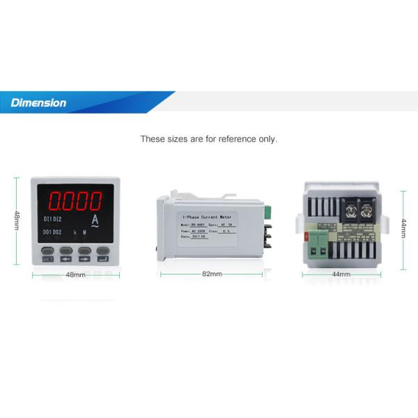AC/DC Galvanometer LED Display CN-AA81 Single phase mean current meter