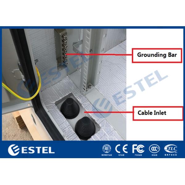 Тип на открытом воздухе замок монтажа на поле пункта похищения 3 DC 48V шкафа телекоммуникаций анти-