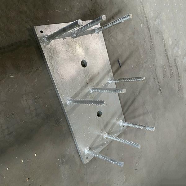 Welding Rectangular Embedded Steel Plates 4mm 6mm 8mm 10mm Thickness