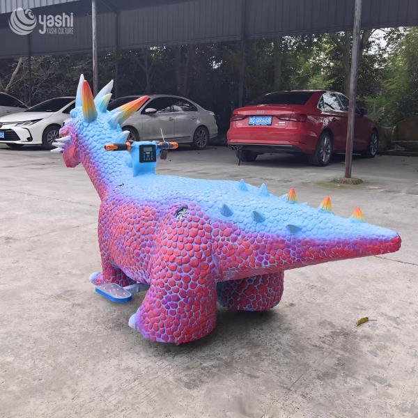 Kids Electric Dinosaur Ride On Car Customizable For Square Streets