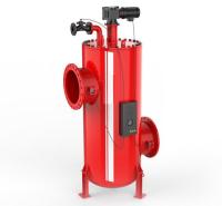 Limpeza por escova em linha/on-line de alto fluxo Automática de limpeza automática de água industrial Filtro de autolimpeza para instalações de água residual