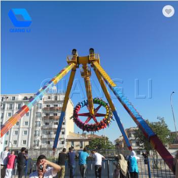 Safety Giant Pendulum Ride , Popular Amusement Park Rides With Lights