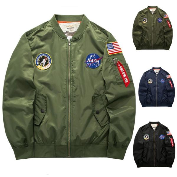 Custom Ma1 Aviator Winter Tide Army Men's Jacket for sport Running Jacket Of 100% Cotton