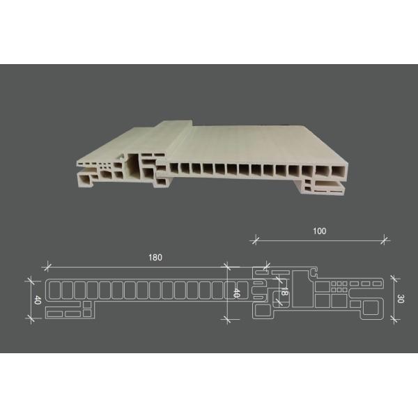 Porte en WPC intérieur personnalisable de 60 mm à 100 mm Porte en WPC plate Porte stratifiée en WPC