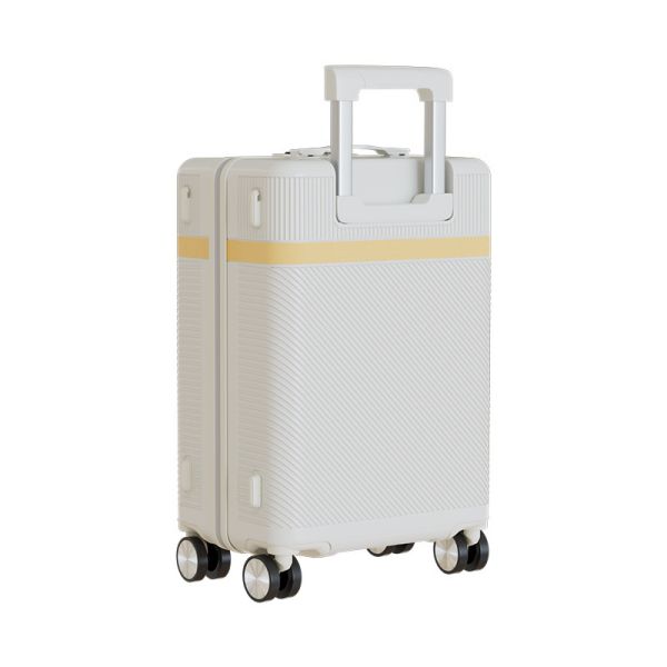 3pcs High Quality Travel Trolley 4 Wheels ABS Luggage aluminum frame Trolley Suitcases  Sets for Long-distance Travel